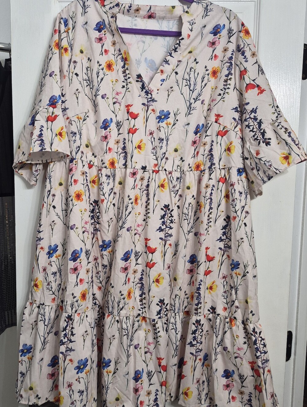 Shein 2XL Floral Lightweight Dress